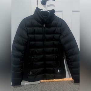 nautica black puffer jacket size medium
